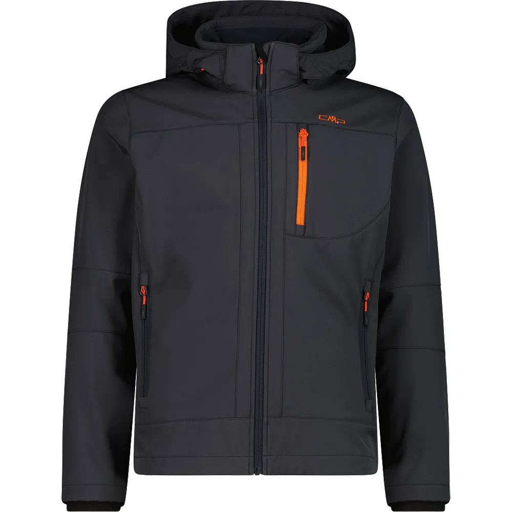 Cmp 3a01787n Softshelljack Oranje