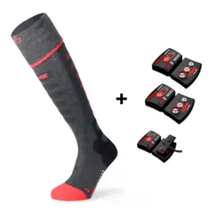 Lenz Set Of Heat 5.1+rcb 1200 Lange Sokken Antraciet