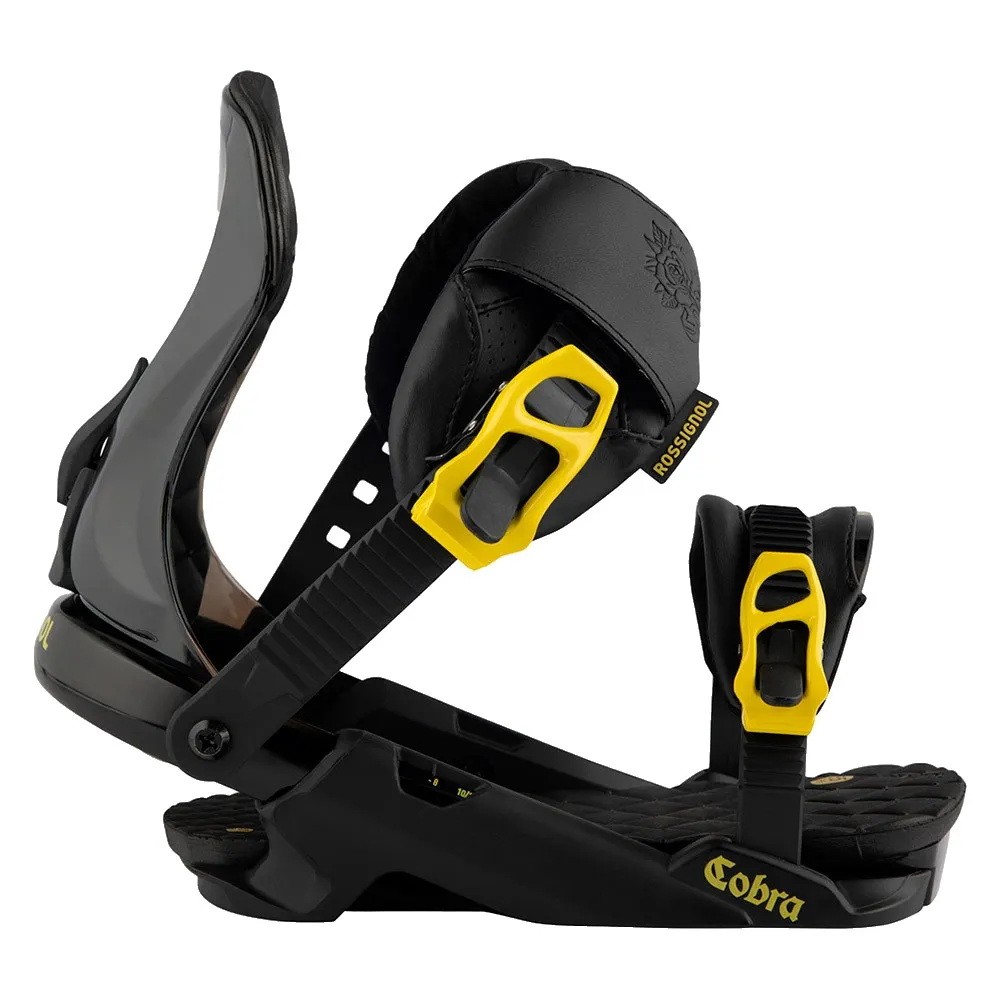 Rossignol Cobra Snowboardbindingen Zwart