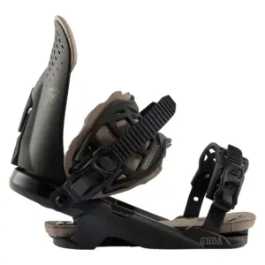 Rossignol Cuda Snowboardbindingen Zwart