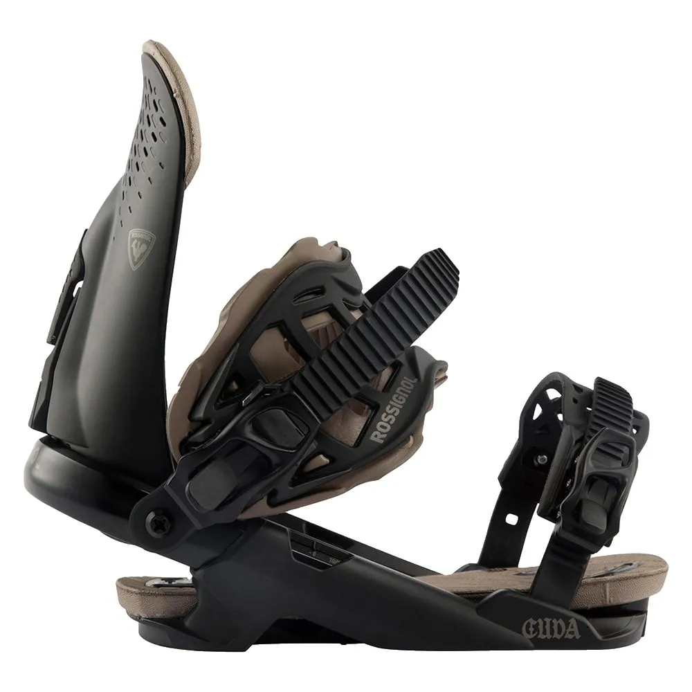 Rossignol Cuda Snowboardbindingen Zwart