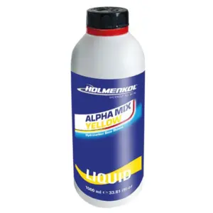 Holmenkol Alpha Mix 0°c/-4°c 1000ml Vloeibare Was Geel