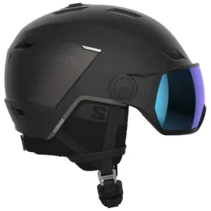 Salomon Pioneer Lt Visor Helm Met Vizier Zwart