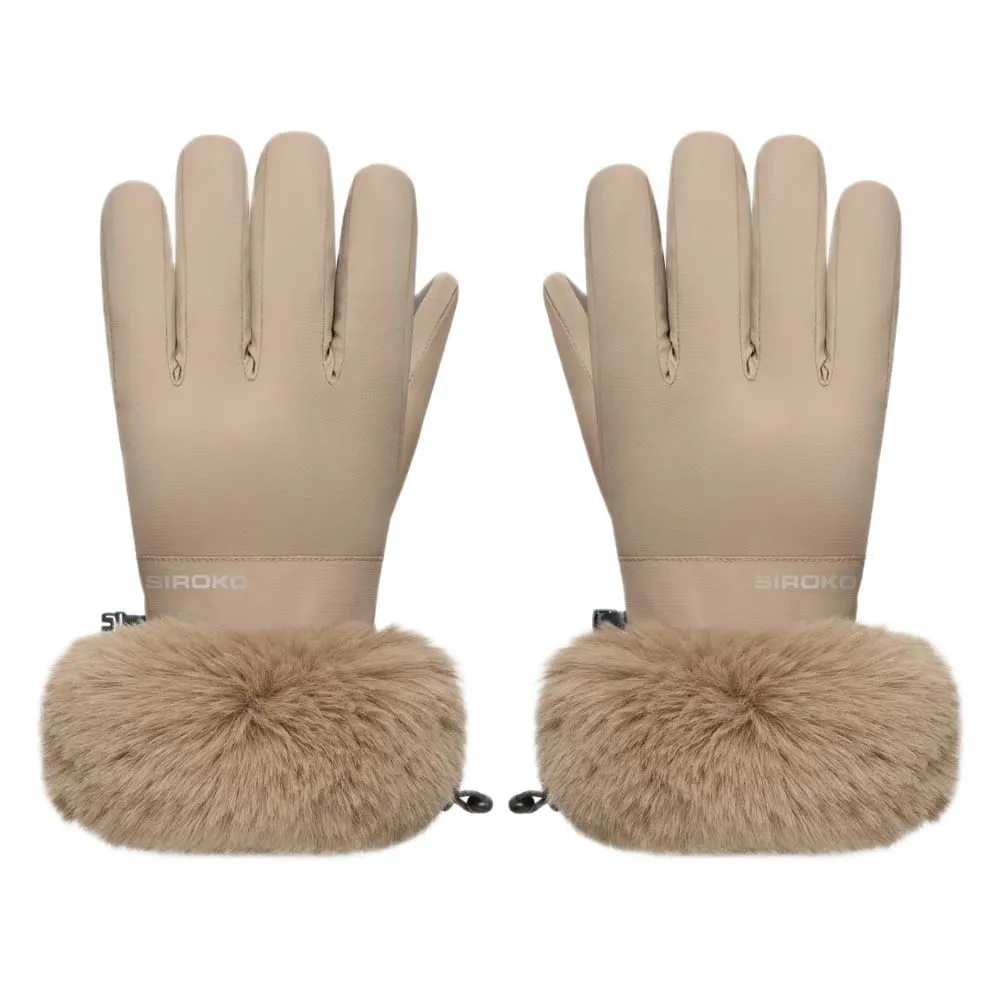 Siroko Langlauf Handschoenen Beige