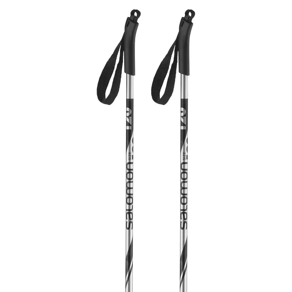 Salomon Alu Junior Stokken Zilver