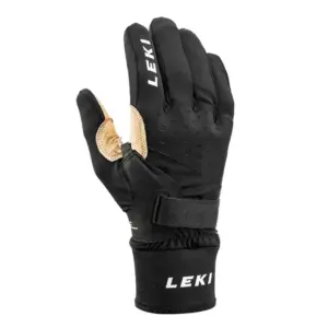Leki Alpino Hs Nordic Race Shark Handschoenen Rot / Gelb / Schwarz