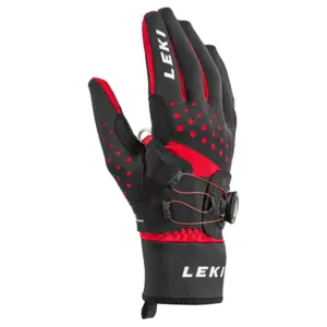 Leki Alpino Hs Tune Shark Boa® Handschoenen Zwart