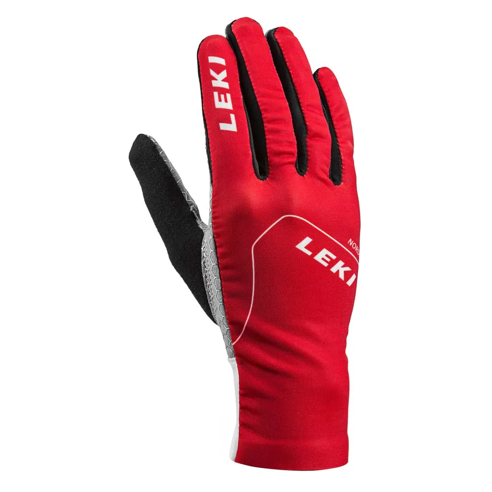 Leki Alpino Slope Handschoenen Rood