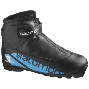 Salomon R/combi Prolink Junior Langlaufschoenen Zwart
