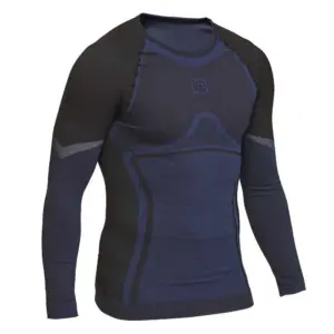 Sport Hg North Double Layer T-shirt Met Lange Mouwen Blauw