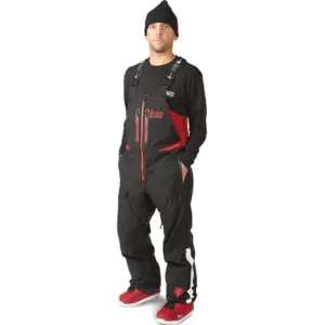 Thirtytwo Springbreak Bib Broek Gerenoveerd Zwart