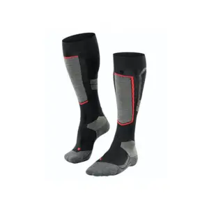 Falke Sk4 Wool Mi-bas Sokken Zwart