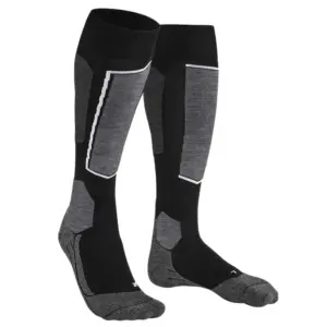 Falke Sk6 Pro Skiing Lange Sokken Zwart