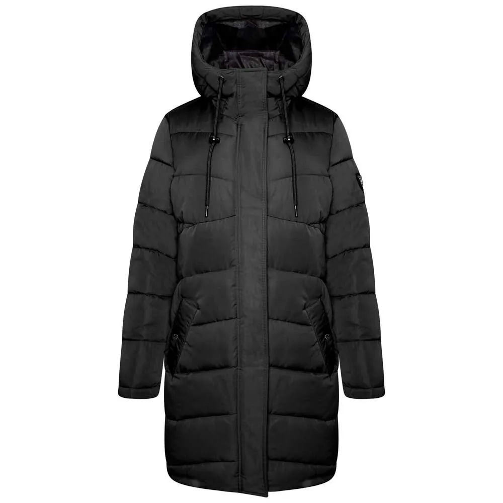 Dare2b Reputable Long Line Jas Zwart