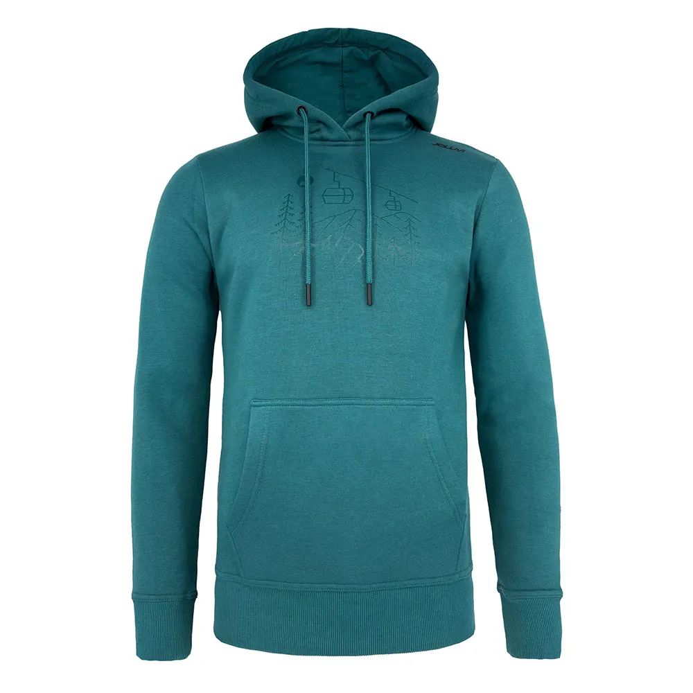 Joluvi Cotton Ski Hoodie Emerald