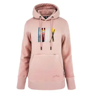 Joluvi Cotton Ski Hoodie Rosewood