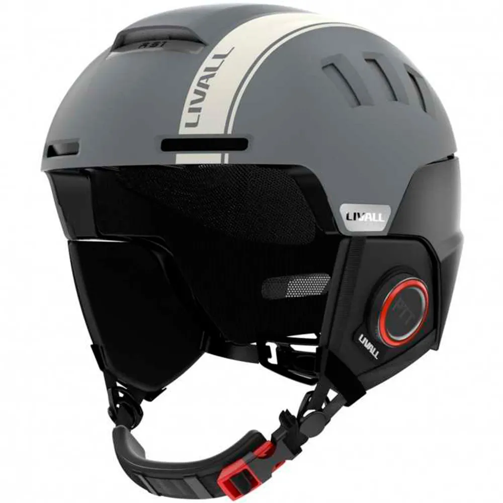 Livall Rs1 Helm Grijs