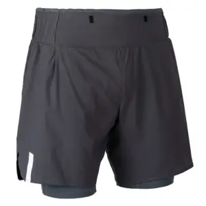 Ternua Lithium 2in1 Korte Broek Dark Stone