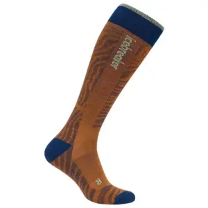 Icebreaker Merino Blend Ski+ Light Otc Mountain Contour Sokken Gerenoveerd Trail / Atlantis / Seaglass
