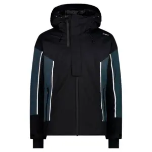 Cmp Fix Hood 31w0397 Softshelljack Zwart