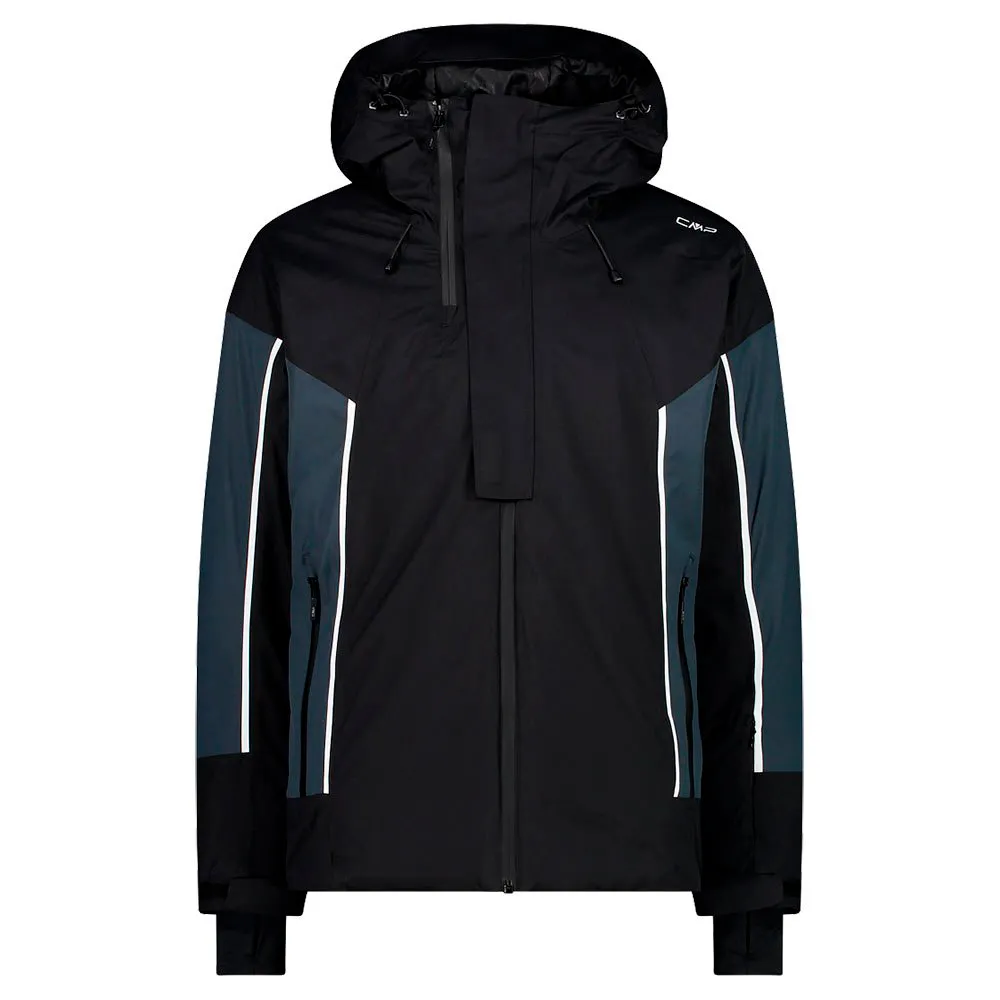Cmp Fix Hood 31w0397 Softshelljack Zwart