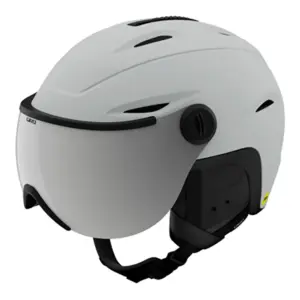 Giro Helm Met Vizier Grijs