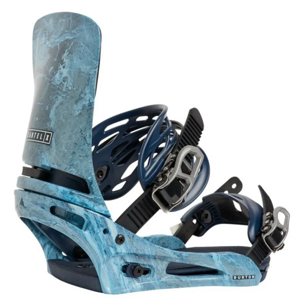 Burton Cartel X Re:flex Snowboardbindingen Marbled Stone