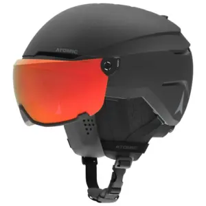 Atomic Savor Visor Photo Helm Met Vizier Gerenoveerd Zwart