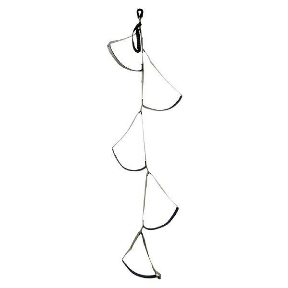 Diamond Six Step Etrier Ladder Zwart