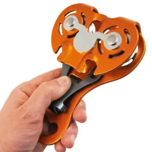 Kong Italy Zip Evo Met Beveiligingscamera Oranje