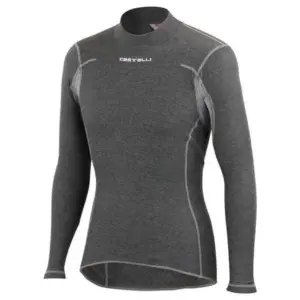 Castelli Flanders Warm Lange Mouwen Basislaag Grijs