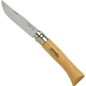 Opinel Blister N°10 Stainless Steel Zakmes Natural