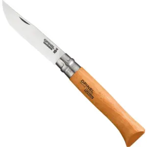 Opinel Blister N°12 Carbon Steel Zakmes Natural