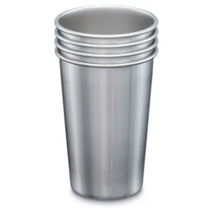 Klean Kanteen Kanteen Pint 4 Pack 470ml Glas Brushed Stainless
