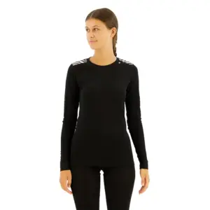 Helly Hansen Comfort Dry Lange Mouwen Basislaagset Zwart