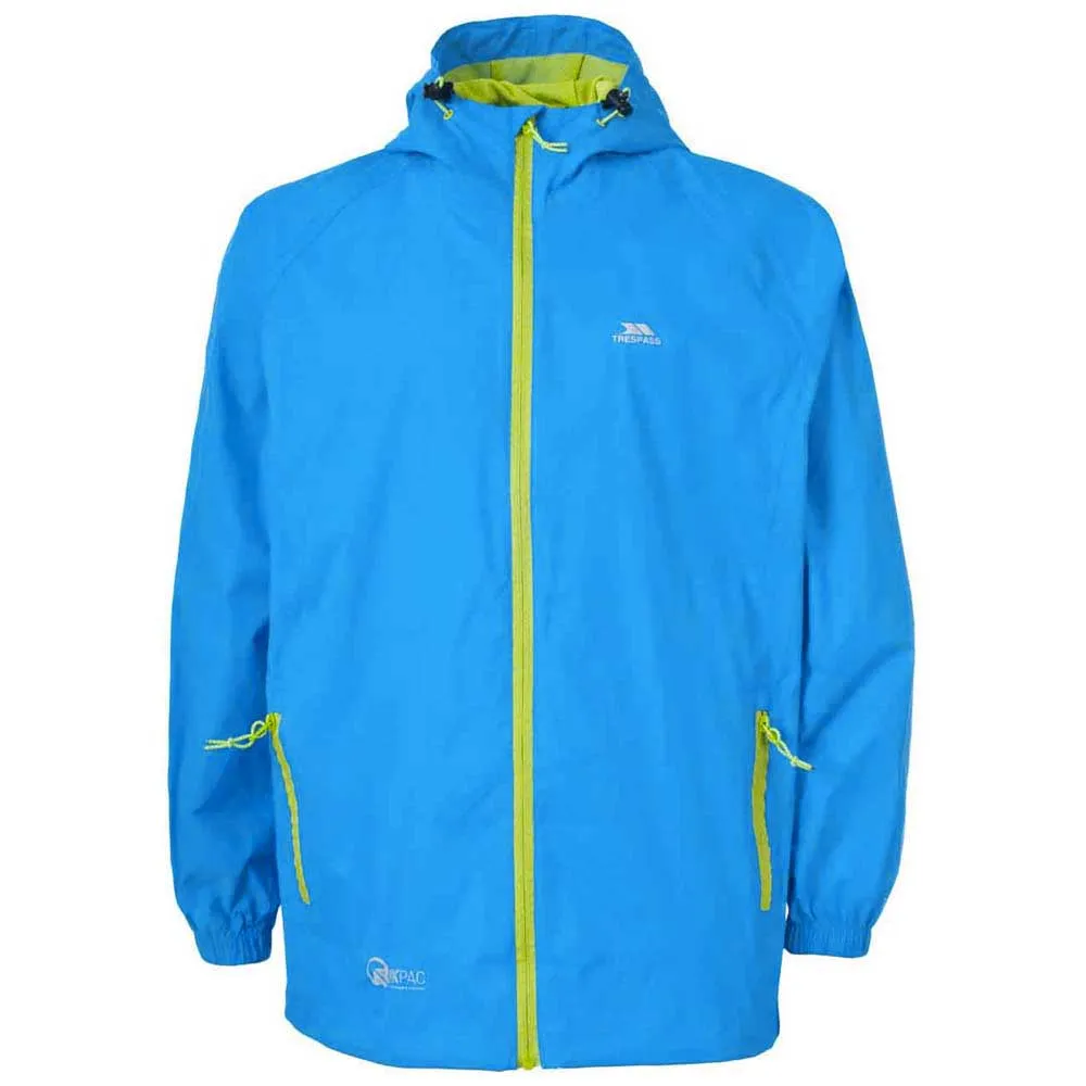 Trespass Qikpac Jas Blauw