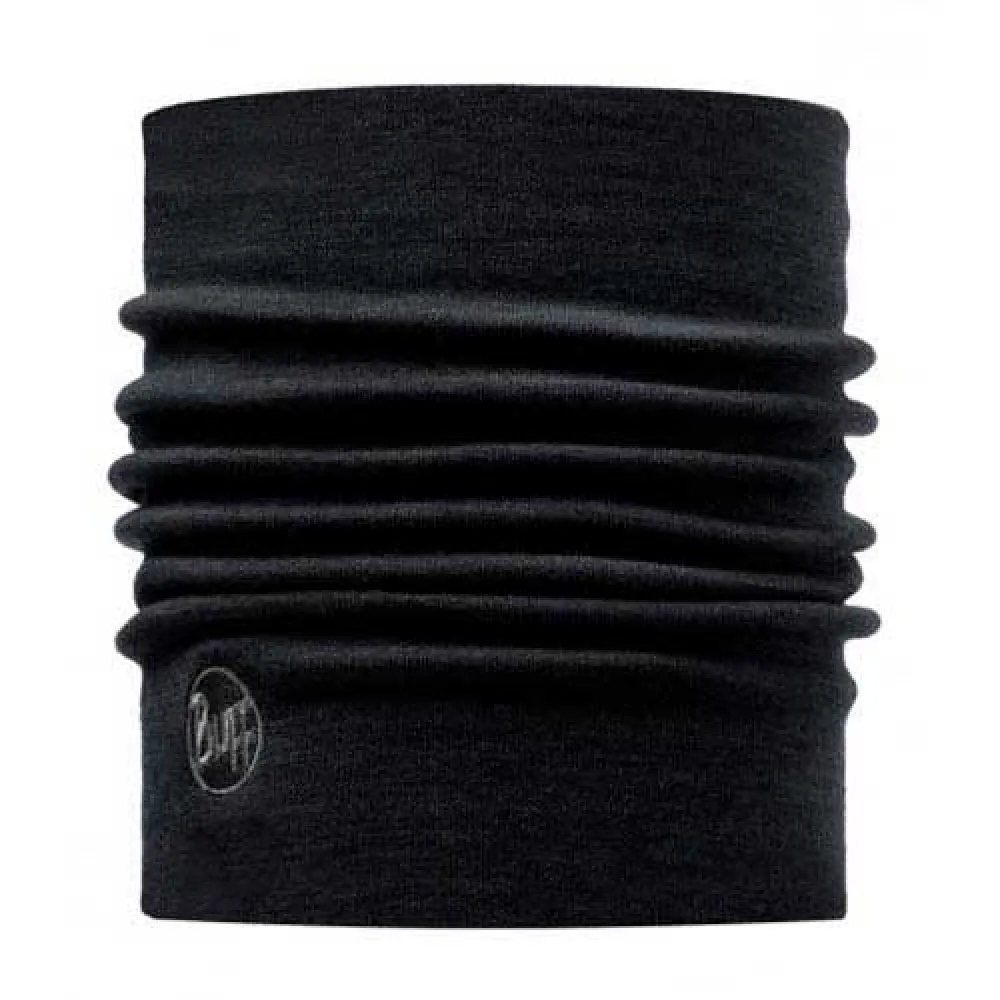Buff ® Heavyweight Merino Wool Nekwarmer Zwart