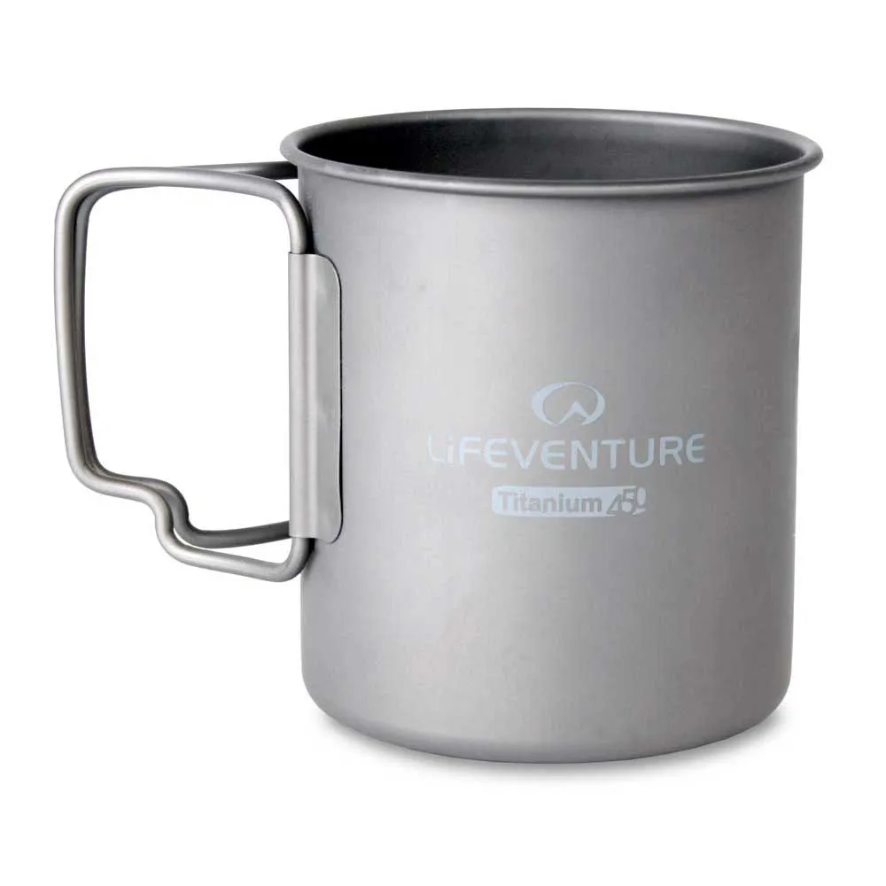 Lifeventure Titanium Mok Zilver