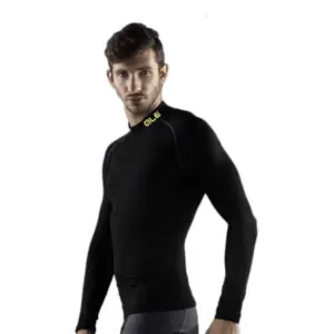 Ale Seamless Lange Mouwen Basislaag Carbon