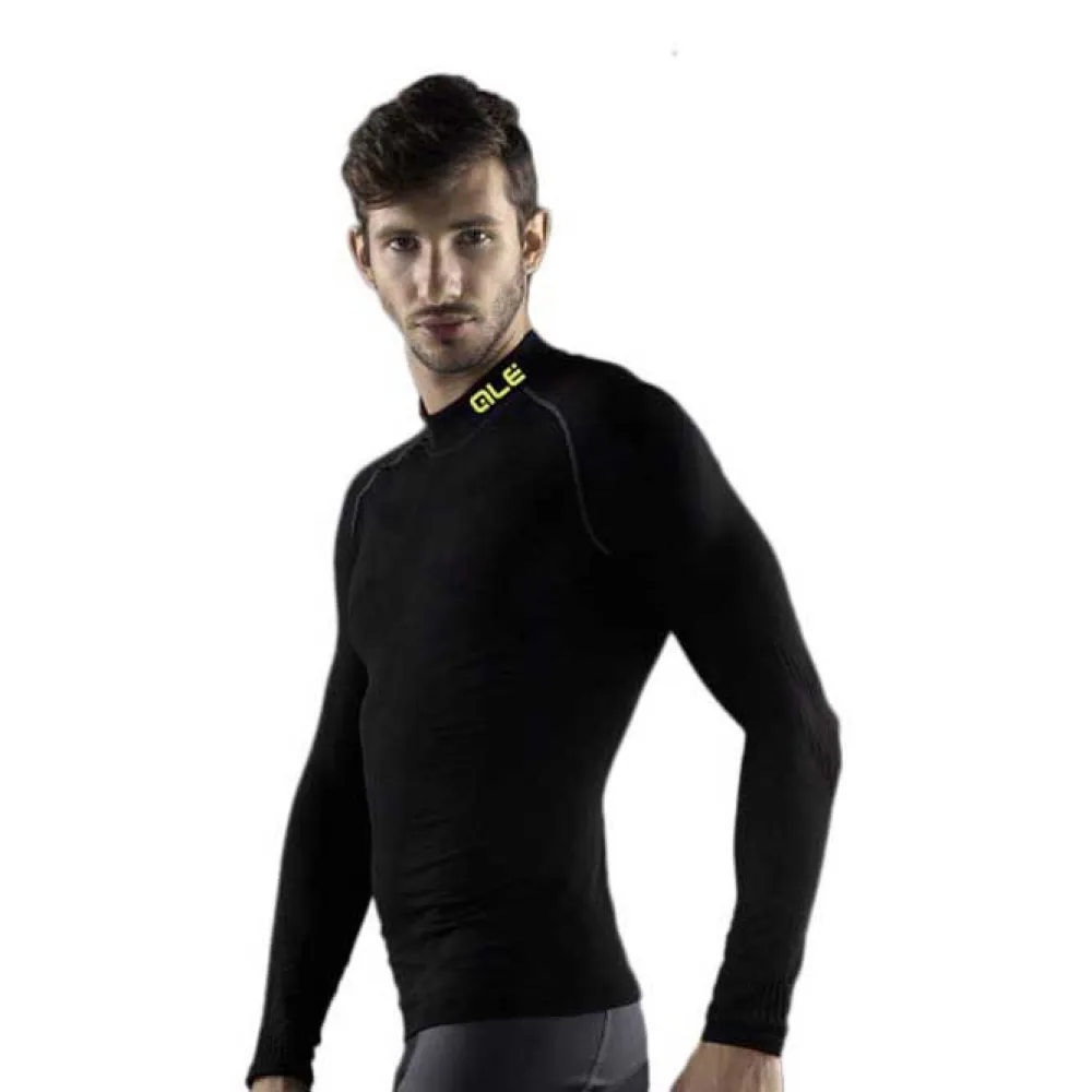 Ale Seamless Lange Mouwen Basislaag Carbon