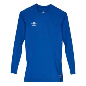 Umbro Basela Crew Core Lange Mouwen Basislaag Blauw