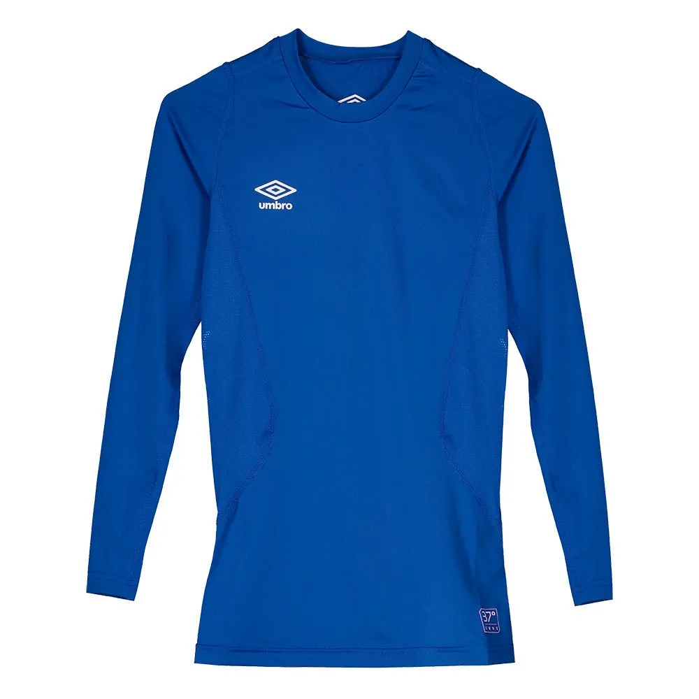 Umbro Basela Crew Core Lange Mouwen Basislaag Blauw