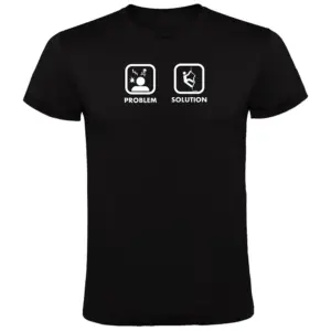 Kruskis Problem Solution Climb T-shirt Met Korte Mouwen Zwart