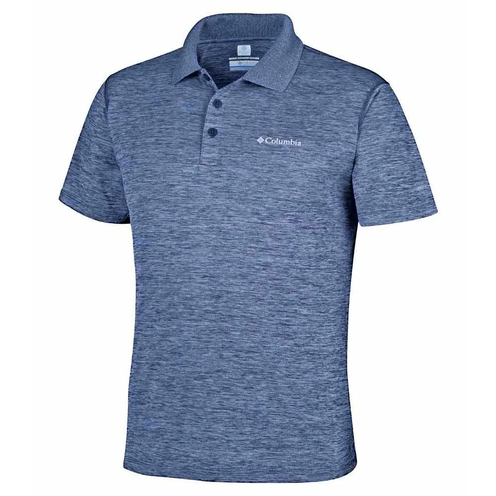 Columbia Zero Rules™ Korte Mouw Poloshirt Carbon Heather