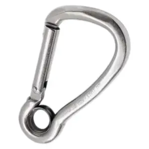 Kong Italy Harness Kl With Eyelet Karabijnhaak Zilver