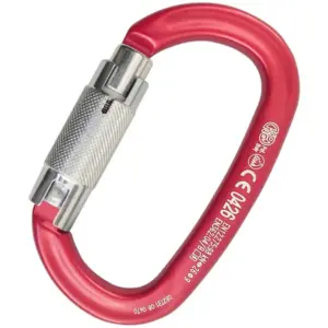 Kong Italy Ovalone Twist Lock Karabijnhaak Polished