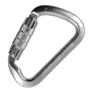 Kong Italy Grote Karabijnhaak Met Draaisluiting Polished
