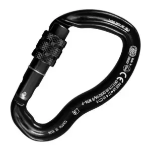 Kong Italy Ergo Screw Sleeve Karabijnhaak Zwart