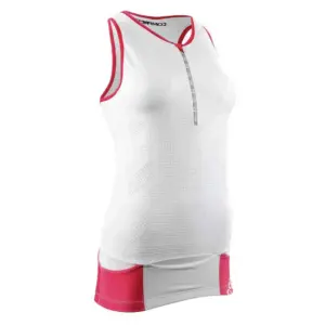 Compressport Tr3 Ultra Mouwloos T-shirt Wit