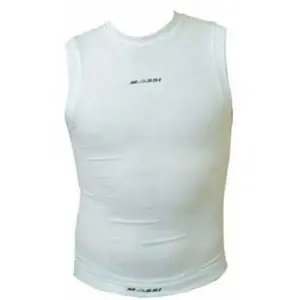 Massi Thermo Light Mouwloos Basislaag Wit